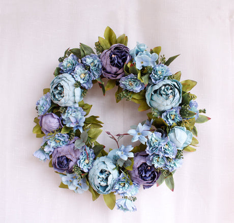 Peony simulation wreath - Maru Furniture Plants & Flowers # (Store description) 