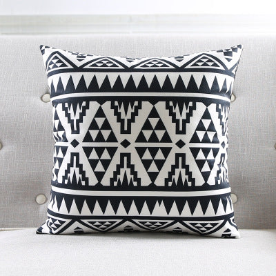 Geometric striped sofa throw pillow - Maru Furniture Throw Pillows # (Store description) 