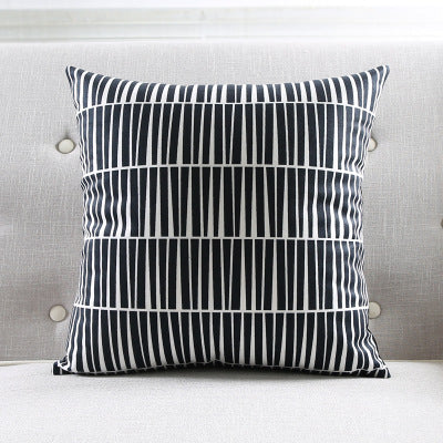 Geometric striped sofa throw pillow - Maru Furniture Throw Pillows # (Store description) 