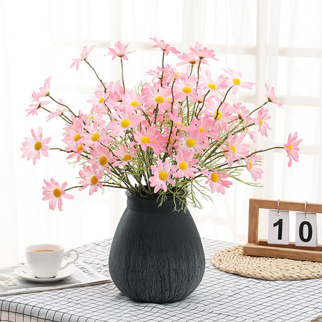 Small Daisies Simulation Bouquet 5 Dutch Chrysanthemum Cosmos Chamomile Wedding Home Decoration Fake Flowers Factory Outlet - Maru Furniture Plants & Flowers # (Store description) 