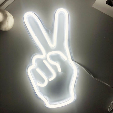 New Style Transparent Backboard Neon Lights, Decorative Atmosphere Creative Neon - Maru Furniture Neon # (Store description) 