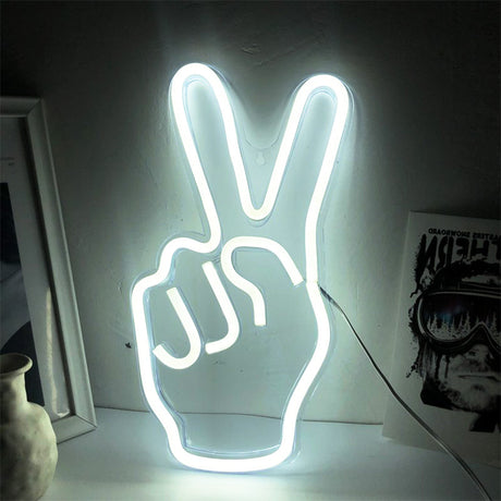 New Style Transparent Backboard Neon Lights, Decorative Atmosphere Creative Neon - Maru Furniture Neon # (Store description) 