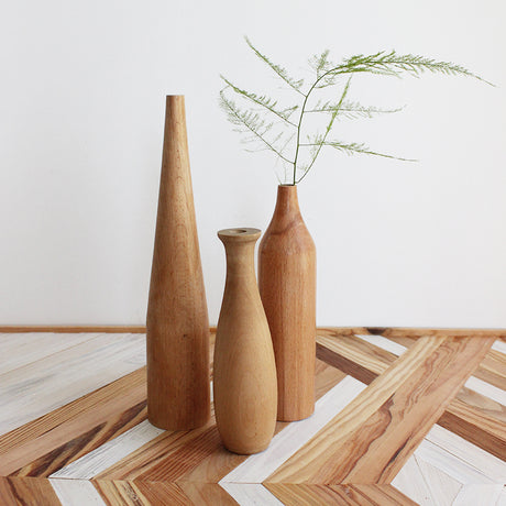 Living Room Solid Wood Dry Flower Vase Decoration - Maru Furniture Vases & Bowls # (Store description) 