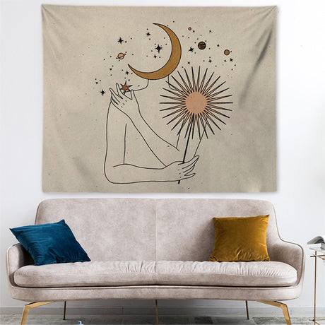 Bedroom bedside tapestry - Maru Furniture Tapestries # (Store description) 