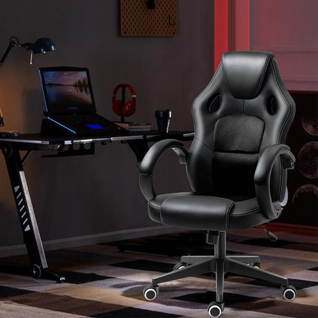 Home Office Gaming Lift Swivel Chair - Maru Furniture Accent Chairs # (Store description) 