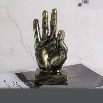 Resin gesture ornaments - Maru Furniture Decorative Accessories # (Store description) 