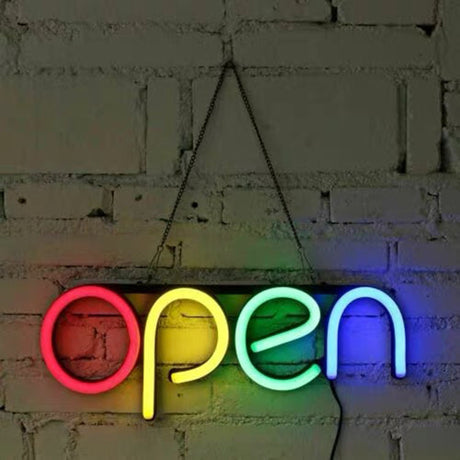 Luminous word neon sign - Maru Furniture Neon # (Store description) 