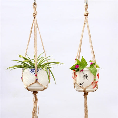 Vintage Macrame Plant Hanger - Maru Furniture Plants & Flowers # (Store description) 