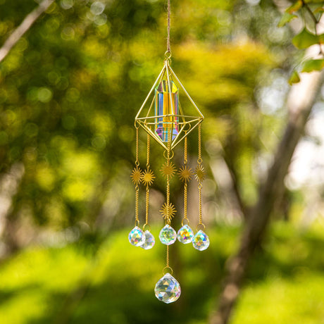 Crystal Sun Catcher Crystal Pendant Lighting Pendant Garden Decoration - Maru Furniture Tapestries # (Store description) 