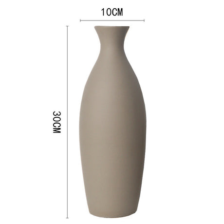 Ceramic Vase Home Furnishings, Creative Flower Arrangements - Maru Furniture Vases & Bowls # (Store description) 