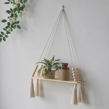 Handmade Woven Wall Shelving