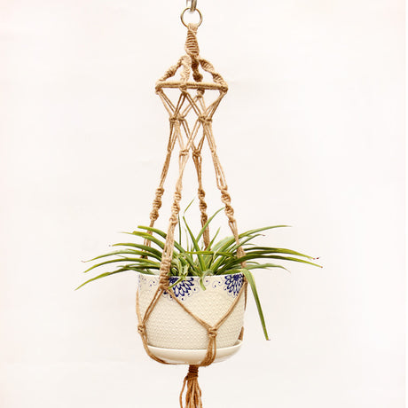 Vintage Macrame Plant Hanger - Maru Furniture Plants & Flowers # (Store description) 