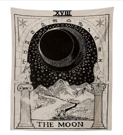 Astrology star sun star moon living room bedroom tapestry home decoration - Maru Furniture Tapestries # (Store description) 