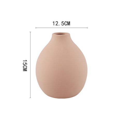 Ceramic Vase Home Furnishings, Creative Flower Arrangements - Maru Furniture Vases & Bowls # (Store description) 