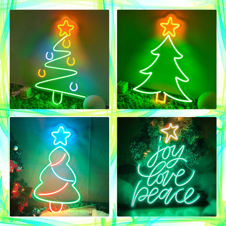 Christmas Style Neon Atmosphere Decoration - Maru Furniture Neon # (Store description) 