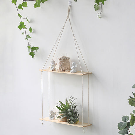 Handmade Woven Wall Shelving