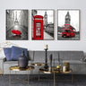 London Street Architectural Decoration Painting - Maru Furniture Wall Art & Paints # (Store description) 