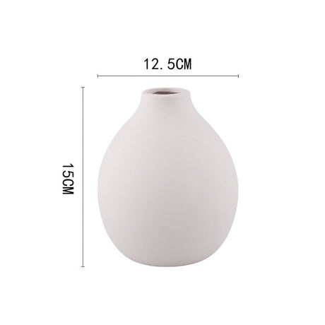 Ceramic Vase Home Furnishings, Creative Flower Arrangements - Maru Furniture Vases & Bowls # (Store description) 